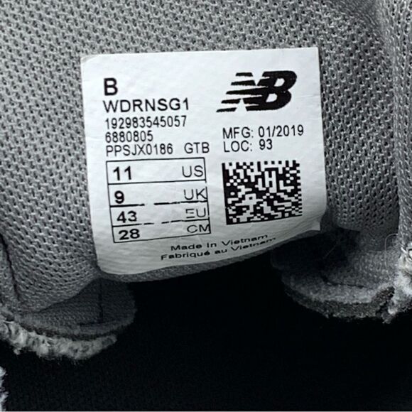 New Balance~Women’s~Cush Plus DR V1 Gray Running Shoes~Size 11 B - Picture 8 of 8